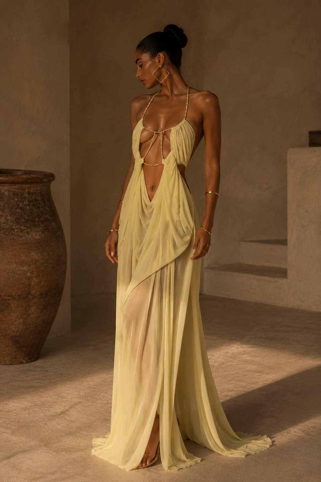 Sun flora dress